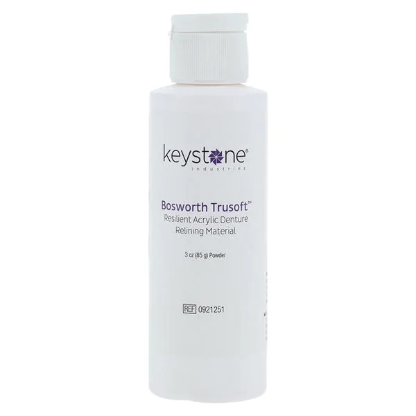 Trusoft 3 oz. Powder Only - Intermediary Relining Material, Plasticezed Acrylic PEMA. #0921251