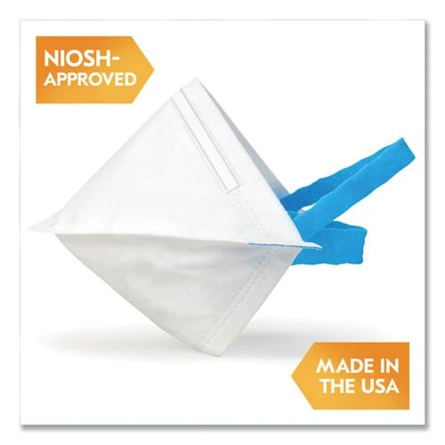 KleenGuard N95 Particulate Respirators, Regular Size White, 20/Box