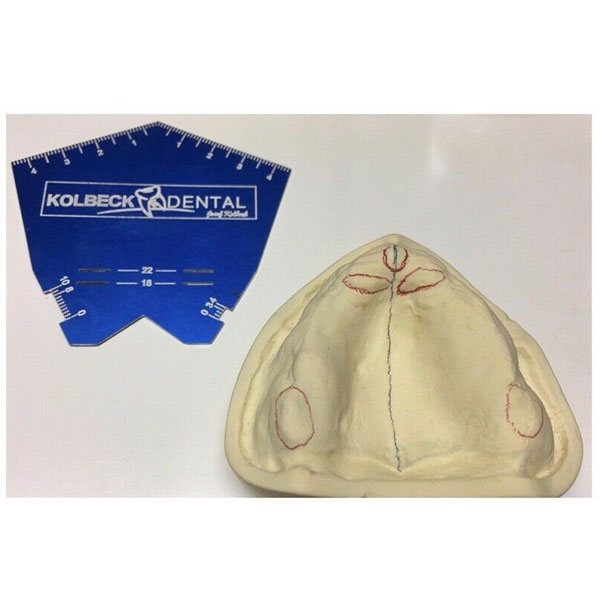 Occlusal Measurment Plate Occlusal Measurement Plane (OMP) for the