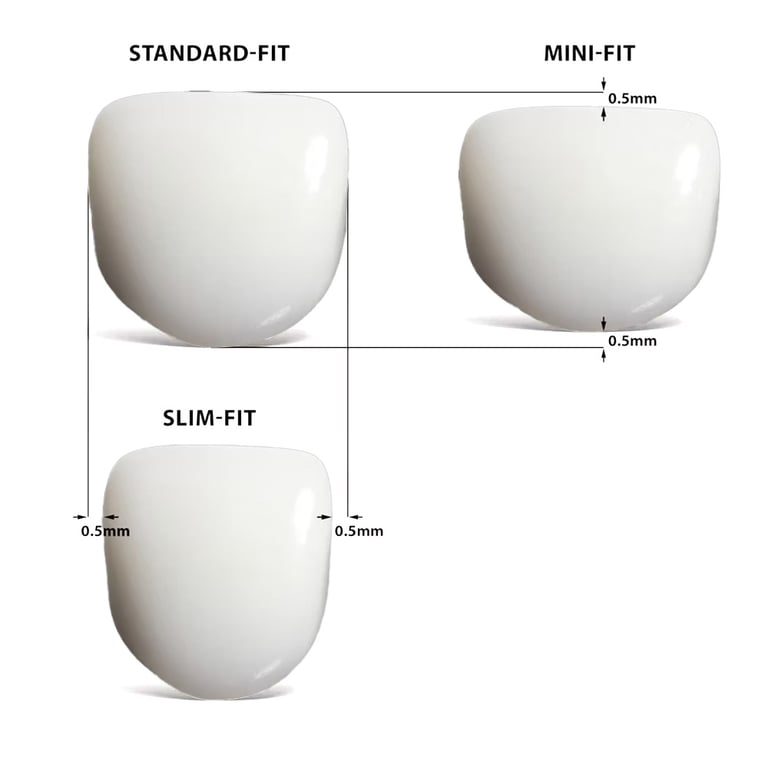 KTR Pediatric Size 5 Zirconia Crown, Upper Left Central Incisor, Mini ...