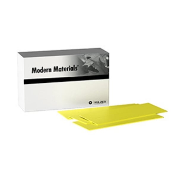 Modern Materials Bite Wax Sheets - Yellow, 1 Lb. Box