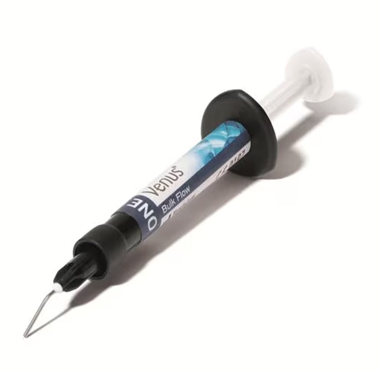 Venus Bulk Flow ONE Light-Cure Flowable Bulk Fill Universal Composite, 2g Syringe, 1/Pk. Includes