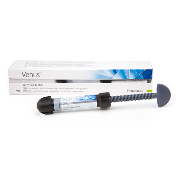 Venus Diamond A2 Syringe Nanohybrid Composite. 4 Gm. Syringe