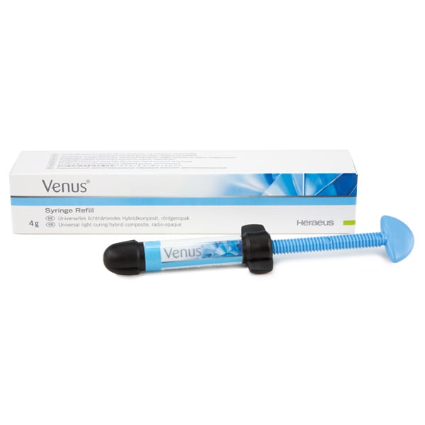 Venus EXPORT PACKAGE - Syringe Refill OA3.5 - Universal Microhybrid Composite System, 1 - 4 Gm