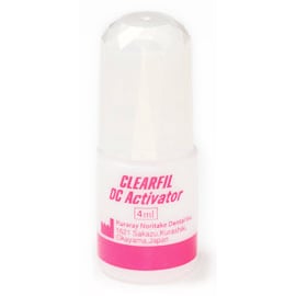 Clearfil DC Activator 4 mL Bottle. A Dual-Cure Catalyst that contains alcohol, initiators