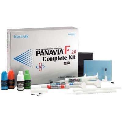 Panavia F 2.0 Complete Kit, Light. Universal Resin Cement. Kit: 1 Paste A 5.0 g(2.3 ml), 1 Paste B