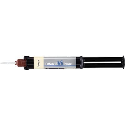 Panavia V5 Universal Resin Cement Paste - Opaque. 1 x 8.1g (4.6ml) Syringe and 20 Mixing Tips