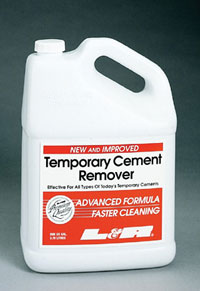 L & R Advanced Formula Temporary Cement Remover, Removes most of today's most popular temporary