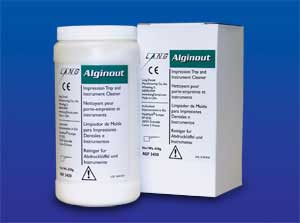 Alginout Concentrate used to Dissolve Alginate from Impression Trays, 1.5 lb Bottle Powder