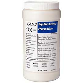 Splintline Copolymer Resin Formulation Temporary Crown & Bridge Acrylic Resin Powder (2030-59)