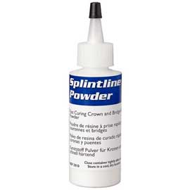 Splintline Copolymer Resin Formulation Temporary Crown & Bridge Acrylic Resin Powder (2010-59)
