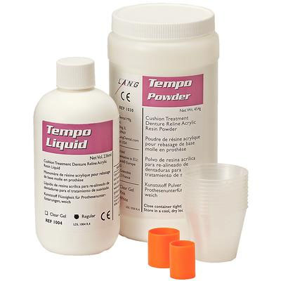 Tempo Short Term Very Soft Reline for Temporary Cushion Treatment, Pound Package (1034-C)