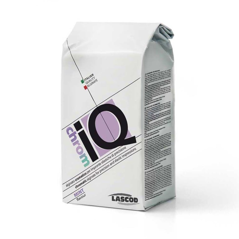 iQ Chrom Type I Dental Alginate with Chromatic Phase Indicator, Mint, 1 Lb., 1/Pk. Helps