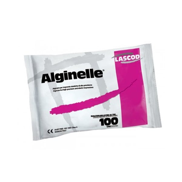 Alginelle 1 Lb. pouch. Extra Fast, Orange Alginate. Class-A, type 1&2. Dimensional stability
