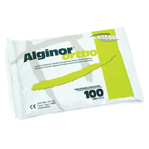 Kromopan Alginor-Ortho Alginate 1lb/bag (450 gram), mint flavor, dust-free, orthodontic-specific