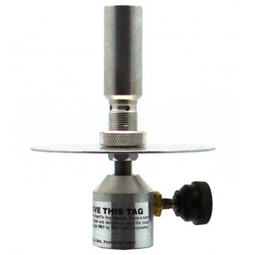 Lenk Burner Head Only. Replacement part for Butane Laboratory Burner and Angled Head Lab Burner