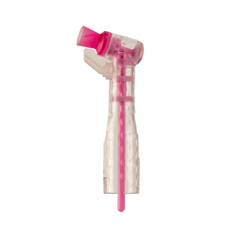 Lotus Contra Splatter-Free Disposable Prophy Angle, Soft Cup, 100/Box. 15° contra angle style