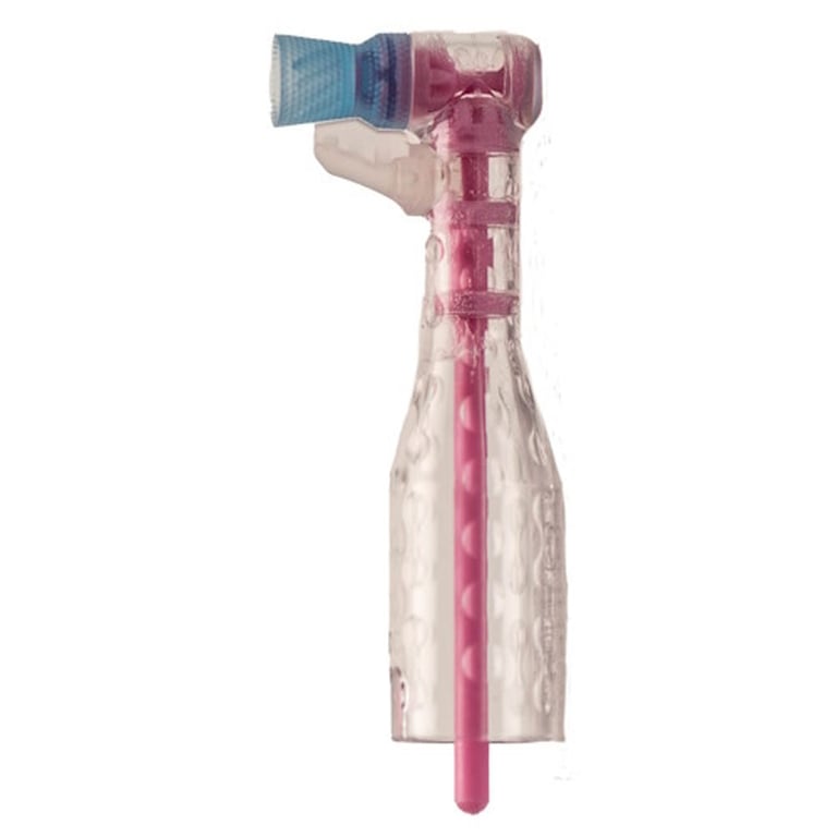 Lotus Mini Splatter-Free Disposable Prophy Angle, Firm Cup, 100/Box. 25% smaller head