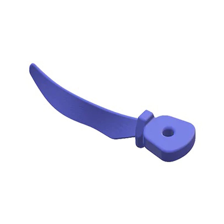 SureTact G3 Contoured Wedge Refills, Medium, 100/Pk. Wave-shaped wings compress on entry and flare