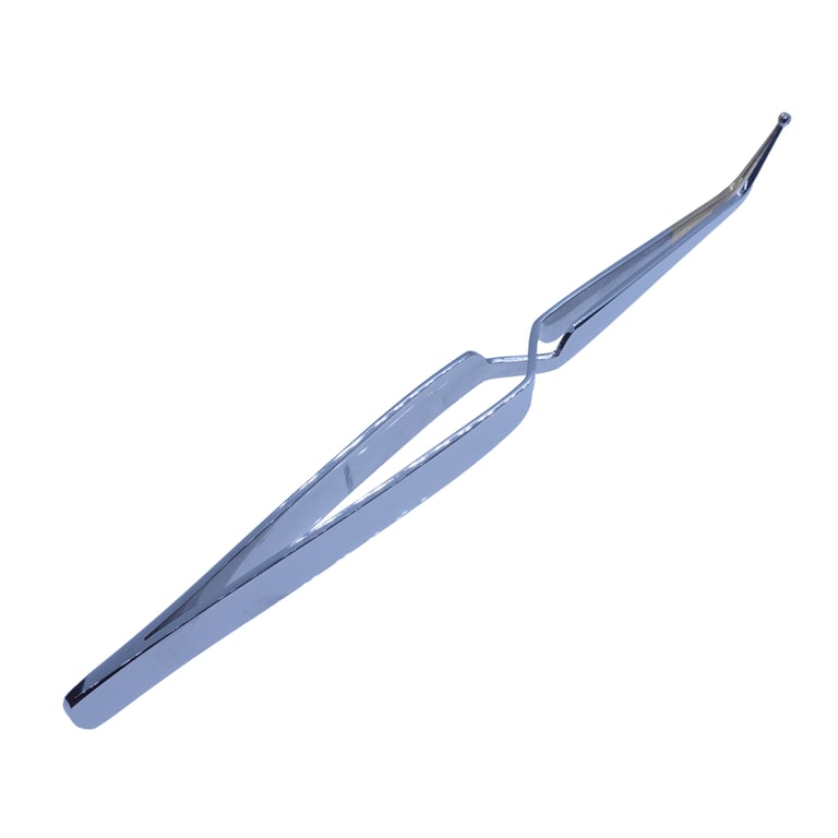 SureTact G3 MF20 Pin Tweezers, Single Instrument. Gold plated pin positively grips Smart-Loop
