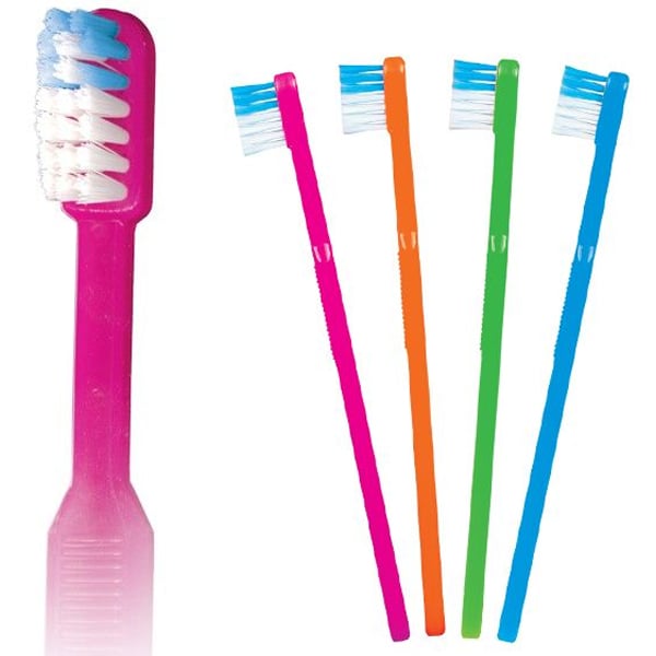 Maxill 220 Infant Brush Super Soft Toothbrush, 20 Tufts, Cello Wrapped, 100/Box, Single Box