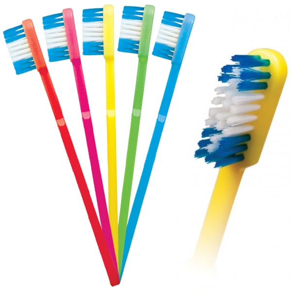 Maxill 330 Classic Child Sized Head, Soft Toothbrush, 29 Tufts, Cello Wrapped, 100/Box, Single