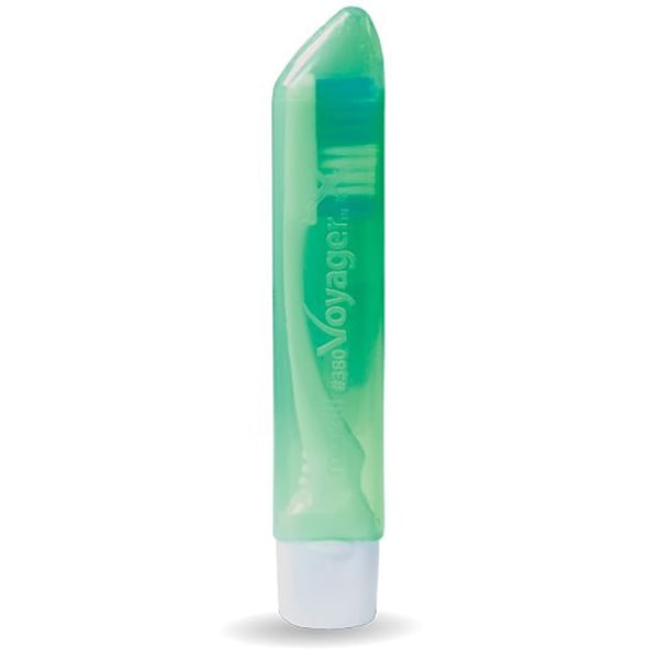 Maxill 380 Voyager Travel Brush and Case, Cello Wrapped, 100/Box, Single Box. Convenient