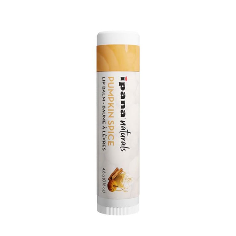 ipana Naturals Lip Balm, Pumpkin Spice, 50/Bag. Made with Beeswax and Candelilla Wax Jojoba Seed