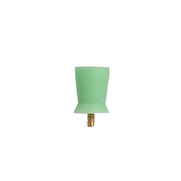 ipana Screw Type Prophy Cup, Soft Green, Metal Shank, 144/Box Net32