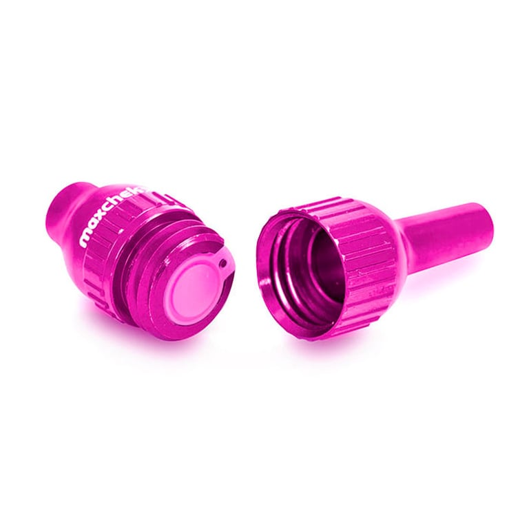 Maxchek Backflow Prevention Valve, Pink. Unique, one-way autoclavable valves prevent backflow