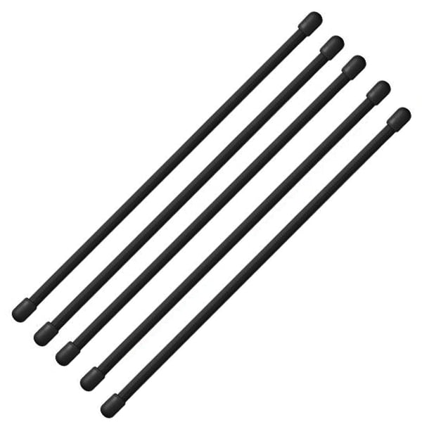Maxill Bath Buddies - 5" Silicone Bundle Wraps, Black 5/Pk. Easily and securely bundle instruments