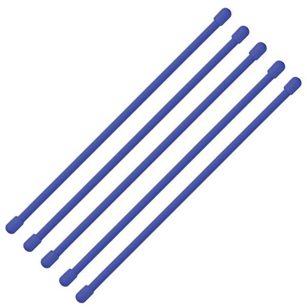 Maxill Bath Buddies - 5" Silicone Bundle Wraps, Blue 5/Pk. Easily and securely bundle instruments