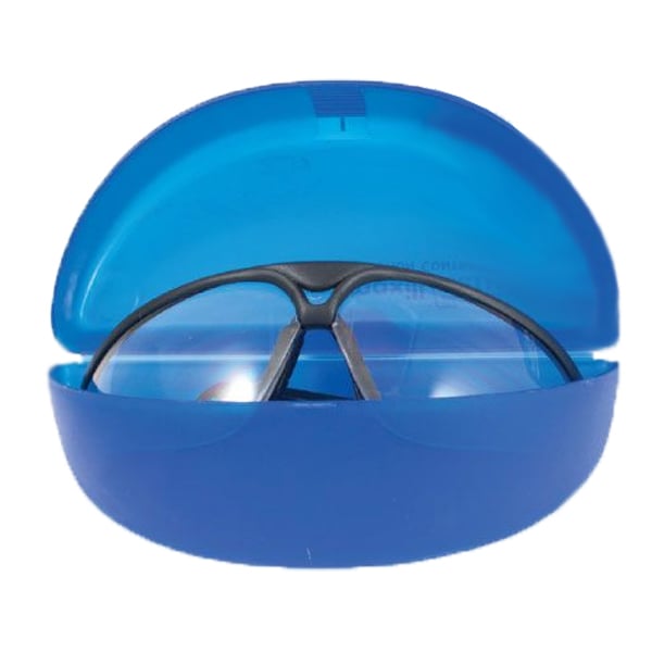 Maxill Frames Eyewear Case Blue 1/Pk. Protect your glasses from dust scratches and smudges. Fits