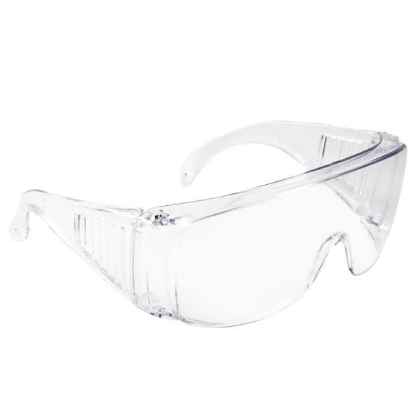 Maxill Frames Oversized Glasses 264 - Clear 1/Pk. Designed to fit over most existing eyewear