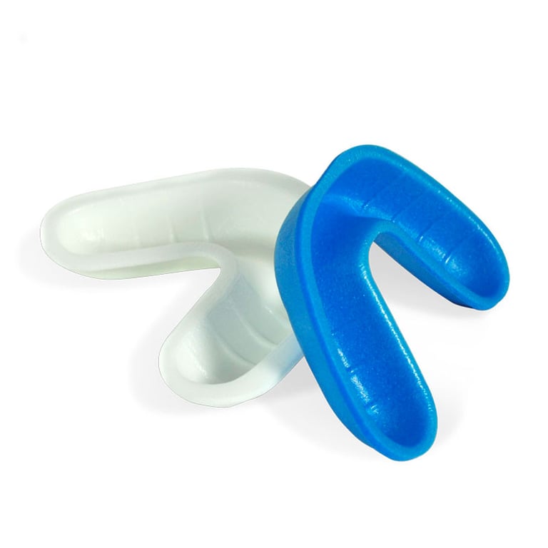 Maxill Single Arch Fluoride Trays, Large, 100/Bag. Made of a soft but durable foam