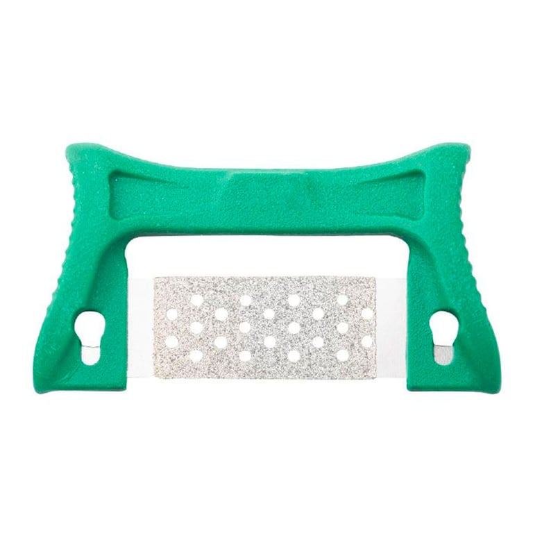 Maxill Xacto Stripz Shortz Interproximal Reduction Strips, Double Sided, 0.40mm Coarse, Green