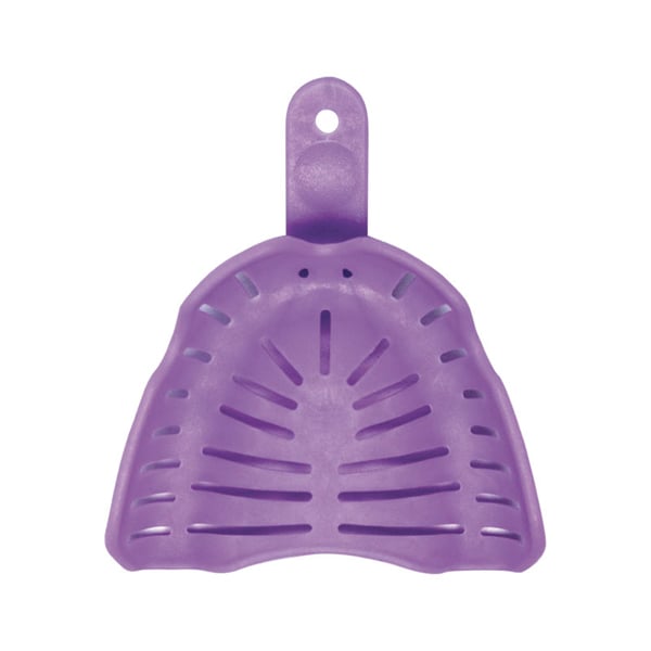 Maxill #1 Purple Large Upper, Anodontia Impression Tray, 12/Bag. The impression trays are