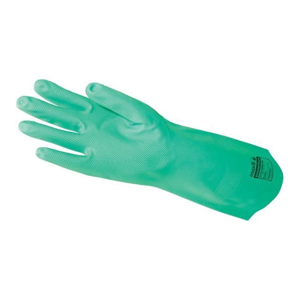 Maxill Nitrile Dental Instrument Processing Gloves, X-Large, 1/Pair. Made from heavy-duty nitrile