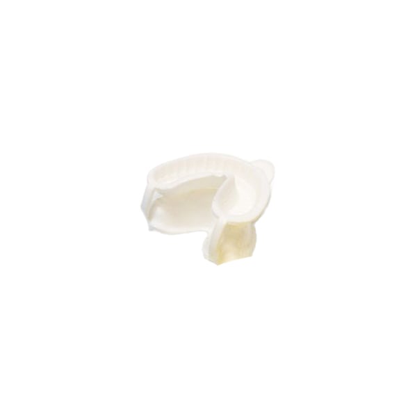 Maxill Hinged Fluoride Trays, Small, White, 100/Bag. Fluoride trays are made from 4lb density foam
