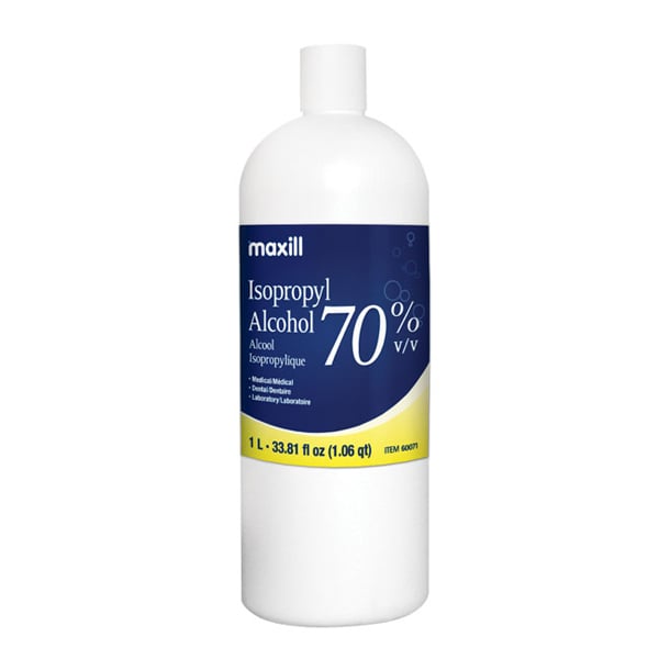 Maxill Isopropyl Alcohol 70%, 1.06 Quart Bottle, 1/Pk