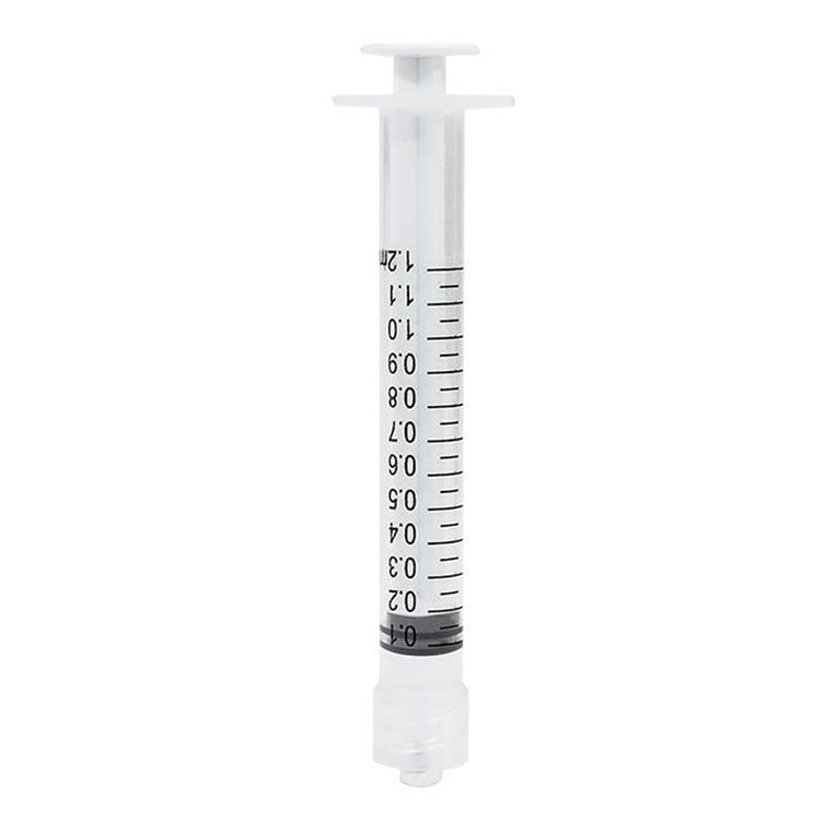 Maxill Luer Lock Standard Syringe, 1.2 cc, 100/Box. These standard syringes are available in 4