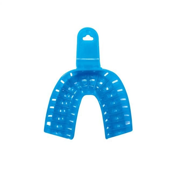 Maxill #4 Medium Lower Classic Impression Tray, 12/Bag. Designed to allow for excellent flow, air