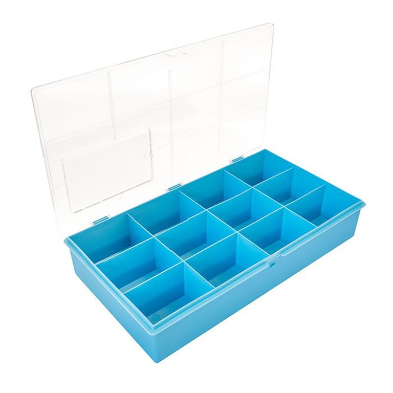 Maxill Oral Care Case with 12 Compartments, 1/Pk. Versatile container to store and organize