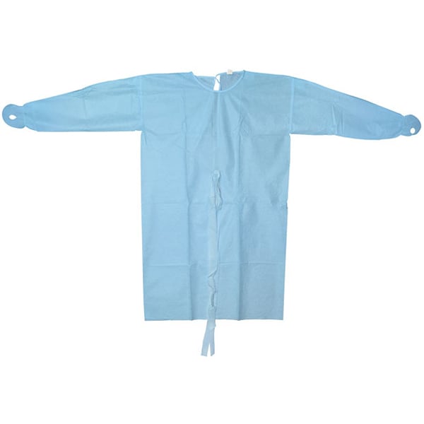Packard Healthcare AAMI Level 2 Isolation Gowns, Elastic Cuff with Thumb Loop, Extra (53453-5)