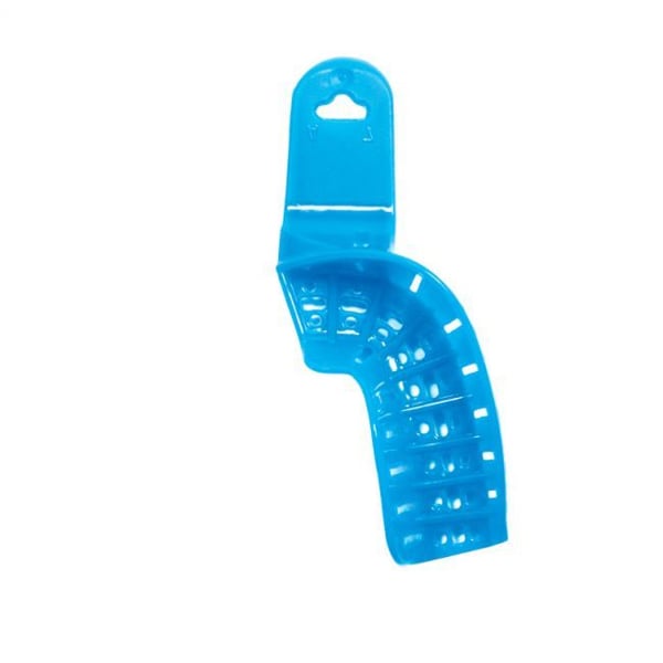 Maxill #8 Upper Right/Lower Left Quad Classic Impression Tray, 12/Bag. Designed to allow