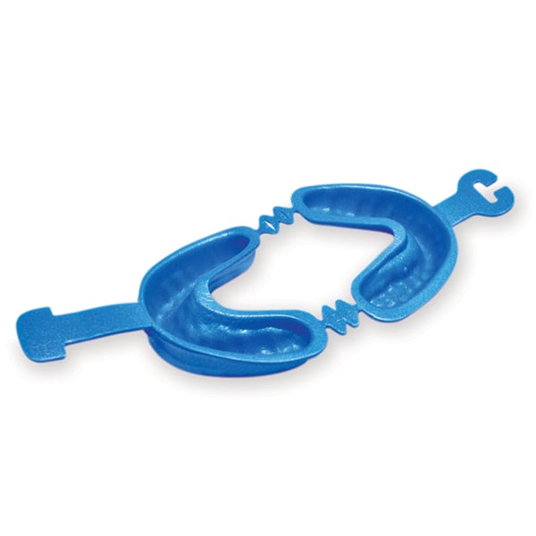 Maxill Zip'n 2 Fluoride Trays, Large, 100/Bag. These colour-coded hinged foam trays feature