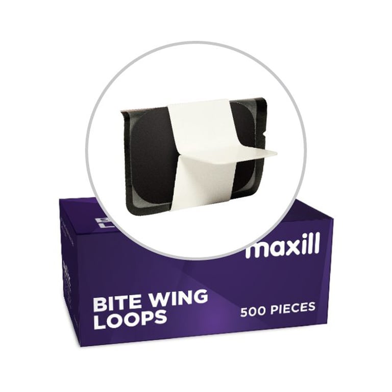 Maxill Sensor Loops, Size 2, 500/Box. The convenient pop-open design ensures quick and easy use