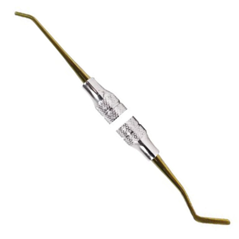 Maxill #6 Titanium Nitride Composite Filling Instrument with 3/8" Stainless Steel Handle, 1/Pk