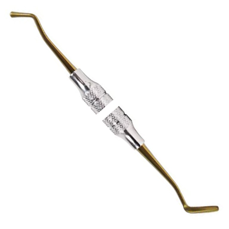Maxill #7 Titanium Nitride Composite Filling Instrument with 3/8" Stainless Steel Handle, 1/Pk