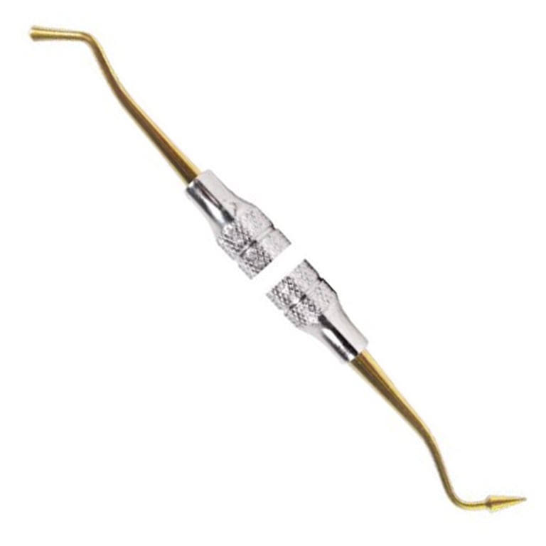 Maxill #17 Titanium Nitride Composite Filling Instrument with 3/8" Stainless Steel Handle, 1/Pk